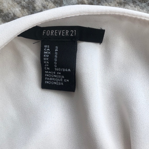 Forever 21 Cream Ruffle Tank - Picture 4 of 4